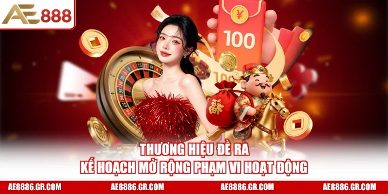 Thương hiệu đề ra kế hoạch mở rộng phạm vi hoạt động